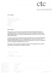 Scan of Hoylake Golf Championship